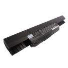 Asus A53, X53 akku 6600 mAh - Musta