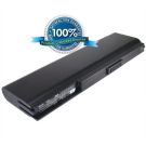 Asus U3, U1 akku 6600 mAh - Musta