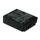 Panasonic CGA-S007, CGA-S007A/1B, CGA-S007E, CGR-S007E, CGR-S007E/1B, DMW-BCD10, CGA-S007A/B yhteensopiva akku 1000 mAh