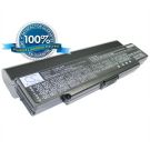 Sony VAIO VGP-BPS9 ja VGP-BPS10 akku 6600 mAh - Musta