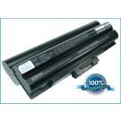 Sony VAIO VGP-BPL21 ja VGP-BPS21 akku 8800 mAh - Musta