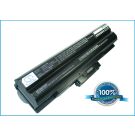 Sony VAIO VGP-BPL21 ja VGP-BPS21 akku 6600 mAh - Musta