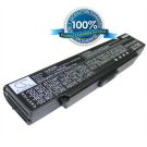 Sony VAIO VGP-BPS9 ja VGP-BPS10 akku 4400 mAh - Musta