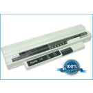 Dell Inspiron Mini 10 1012, Inspiron Mini 1012, Inspiron Mini 1018 akku 4400 mAh - Valkoinen