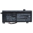 DELL Alienware 14D-1528, Alienware A14, Alienware M14X R1 akku 6200 mAh