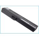 Fujitsu Amilo Pro Edition V3405 akku 4400 mAh - Musta