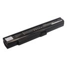 Fujitsu LifeBook M2010, LifeBook M201 akku 4400 mAh - Musta