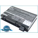 Fujitsu Amilo Pi3450 akku 4400 mAh - Musta