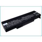 Gateway  T6810, T6300 akku 6600 mAh - Musta