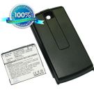 HTC Touch Diamond P3702, Touch Diamond P3701, Touch Diamond P3051, Victor Extended back cover akku 1800 mAh