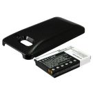 Huawei Activa 4G, M920 Akku Laajennetulla mustalla takakannella 2800 mAh