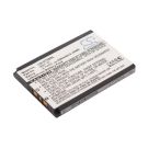 SonyEricsson BST-37 yhteensopiva akku 650 mAh