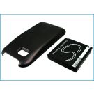 LG Gray C800, myTouch Q, myTouch Q 4G Tehoakku Laajennetulla takakannella 2400 mAh