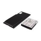 LG Optimus LTE II, Optimus LTE 2, F160L, F160K  Tehoakku Laajennetulla mustalla takakannella 2800 mAh