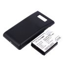 LG Optimus P705, Optimus P705g  Tehoakku Laajennetulla mustalla takakannella 2900 mAh