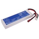 Li-Po Akku, 2500 mAh 11,1V 25C