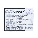 Lenovo S660, S668T akku 3000 mAh