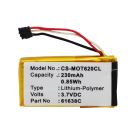 Cameron Sino tarvikeakku Motorola DECT 6.0, IT6, IT6-2 Langaton puheline Akku