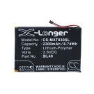 Cameron Sino tarvikeakku Motorola Moto E XT1019, XT1019, XT830C akku 2300 mAh