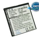 Nokia BL-5K yhteensopiva akku 1000 mAh