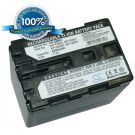 Sony NP-FM90, NP-FM91, NP-QM90, NP-QM91 yhteensopiva akku 4200 mAh