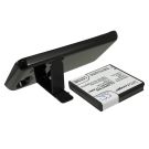 Samsung GT-i9070, Galaxy S Advance tehoakku erillisellä laajennetulla mustalla takakannella 3200 mAh