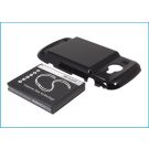 Samsung SCH-i920 tehoakku erillisellä laajennetulla takakannella 3200 mAh