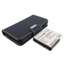 Samsung Galaxy S4, GT-I9500, GT-i9505 akku erillisellä Flip Cover suojalla 5200 mAh