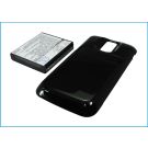 Samsung Galaxy S Hercules tehoakku erillisellä laajennetulla mustalla takakannella 3400 mAh