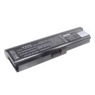 Toshiba Satellite L700 akku 6600 mAh - Musta
