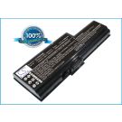 Toshiba Qosmio F50 ja Qosmio F55 akku 4400 mAh - Musta
