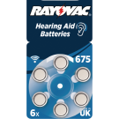 Rayovac Extra Advanced 675 / PR44 Kuulokojeparisto, 6-kpl