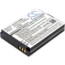ACTIVEON kameroiden LX / DX yhteensopiva akku 1300mAh