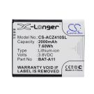 Acer puhelimen Liquid Z410 / Liquid M330 yhteensopiva akku 2000mAh