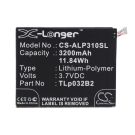 Alcatel tablettien One Touch Pixi 3 8.0 3G / One Touch Pixi 3 8.0 WiFi yhteensopiva akku 3200mAh