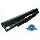 Asus UL30, UL50, UL80 akku, 6600 mAh Musta