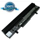 Asus Eee PC 1005HA  1005PE  1005PE 1001HA  1101HA  R101 R105 R1001 R1005 akku 6600 mAh musta