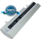 Asus Eee PC 1005HA  1005PE  1005PE 1001HA  1101HA  R101 R105 R1001 R1005 akku 4400 mAh valkoinen