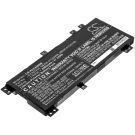 Asus kannettavan tietokoneen Z450 / Z450LA yhteensopiva akku 4900mAh