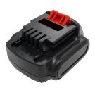 Black & Decker sähkötyökalujen / porakoneiden BDCD112 / BDCD12 yhteensopiva akku 1500mAh
