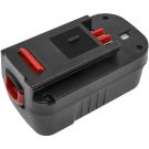 Black & Decker sähkötyökalujen / porakoneiden BD18PSK / BDGL1800 yhteensopiva akku 2000mAh