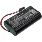 ComSonics tutkimuslaitteen 101610-DF / QAM Sniffer yhteensopiva akku 2600mAh