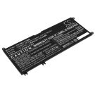 DELL kannettavan tietokoneen Inspiron 13 7577 / Inspiron 13 7779 yhteensopiva akku 3500mAh