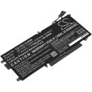 DELL kannettavan tietokoneen Latitude 12 5289 / Latitude 5289 yhteensopiva akku 7750mAh