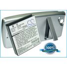 SonyEricsson BA750, Xperia Arc, LT15a, LT15i yhteensopiva akku laajennetulla takakannella 2500 mAh - Hopea