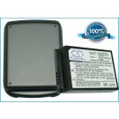 HTC S730 tehoakku erillisellä takakannella 2250 mAh