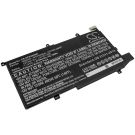 HP kannettavan tietokoneen Spectre x360 14-ea0002ni / Spectre x360 14-ea0002nx yhteensopiva akku 8150mAh