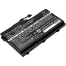 HP ZBook 17 G3, ZBook 17 G3 M9L94AV, ZBook 17 G3 T7V61ET akku 8300mAh