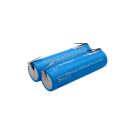 Cameron Sino / Samsung 18650 Li-ion Akku juotoskorvakkeilla 2kpl 2900mAh