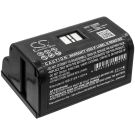 Intermec kannettavien tulostimen PB50 / PB51 yhteensopiva akku 2600mAh